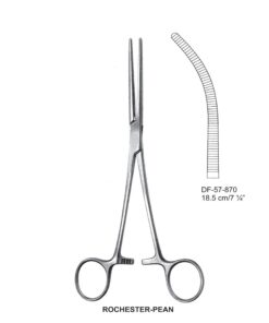 Rochester-Pean Artery Forceps, Cvd, 18.5Cm (SS-57-870)