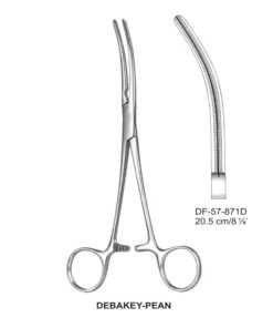 Debakey-Pean Atrauma Artery Forceps, Cvd, 20.5Cm (SS-57-871D)