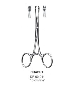 Chaput Artery Forceps, 2X3 Teeth, 13Cm (SS-60-911)