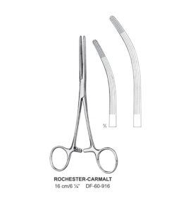 Rochester-Carmalt Artery Forceps, Cvd, 16Cm  (SS-60-916)