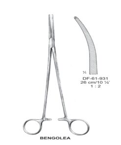Bengolea Artery Forceps, Cvd, 1X2 Teeth, 26Cm (SS-61-931)