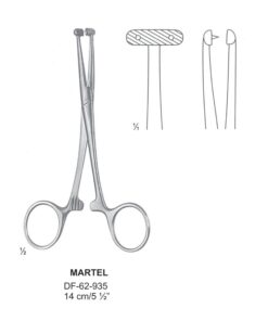 Martel Face Lift Forceps, 14Cm (SS-62-935)