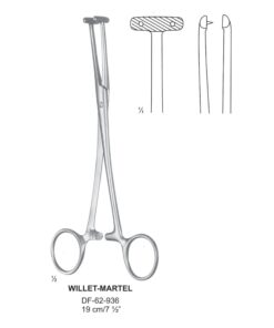 Willet-Martel Face Lift Forceps, 19Cm (SS-62-936)
