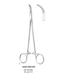 Baby-Mixter Dissecting Forceps, Cvd, 18Cm  (SS-64-958)