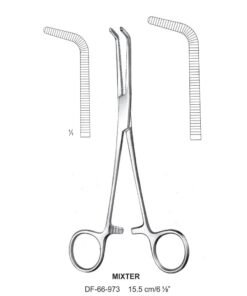 Mixter Ligature Forceps, Angled, 15.5Cm (SS-66-973)