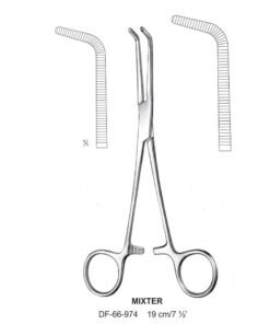Mixter Ligature Forceps, Angled, 19Cm (SS-66-974)