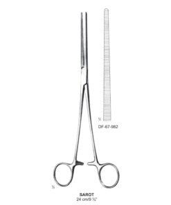 Sarot Artery Forceps, Str, 24Cm (SS-67-982)