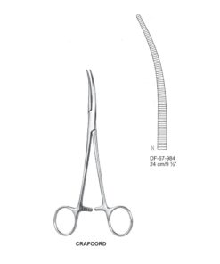 Crafoord Artery Forceps, Cvd, 24Cm (SS-67-984)