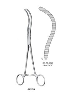 Guyon Kidney Pedicle Forceps, 24Cm (SS-71-1020)