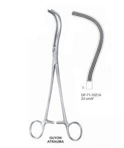 Guyon Atrauma Kidney Pedicle Clamps, 23Cm (SS-71-1021A)
