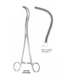 Guyon Atrauma Kidney Pedicle Clamps, 24Cm (SS-71-1021B)