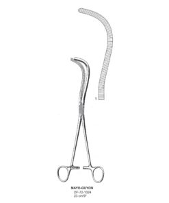 Mayo-Guyon Kidney Pedical Forceps,  23Cm (SS-72-1024)