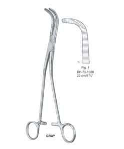 Gray Gall Duct Clamps, Fig.1, 22Cm (SS-73-1026)