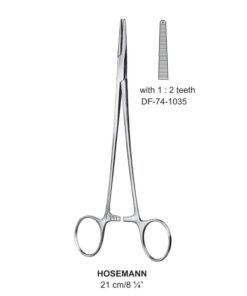 Hosemann Artery Forceps, 1X2 Teeth, 21Cm (SS-74-1035)