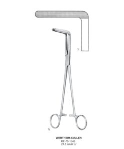 Wertheim-Cullen Clamp Forceps, 21.5Cm (SS-75-1046)