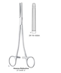 Heaney-Ballentine Clamp Forceps, Str, 21Cm (SS-76-1050A)