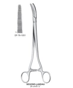 Segond-Landau Clamp Forceps, Str, 24Cm (SS-76-1051)