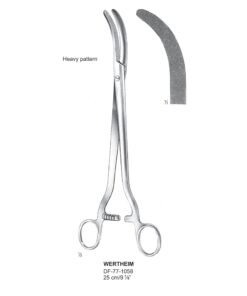 Wertheim Hysterectomy Forceps, Heavy Pattern, 25Cm (SS-77-1058)