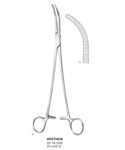 Wertheim Hysterectomy Forceps, Cvd, 25Cm (SS-78-1059)