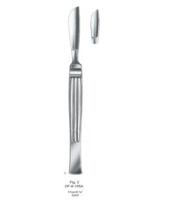 Operating Knives Fig. 2, Solid 17Cm  (SS-8-155A)