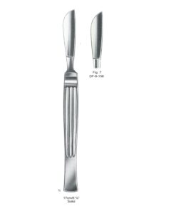 Operating Knives Fig. 7, Solid 17Cm  (SS-8-158)
