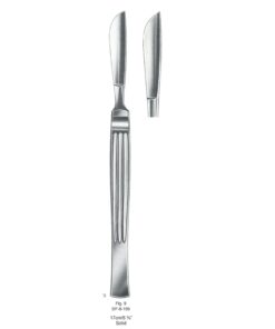 Operating Knives Fig. 9, Solid 17Cm  (SS-8-159)