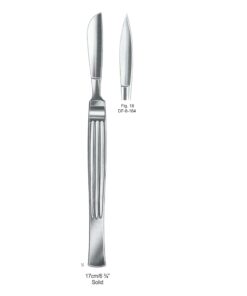 Operating Knives Fig. 18,Solid 17Cm  (SS-8-164)