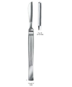 Operating Knives Fig. 38,Solid 17Cm  (SS-8-164B)