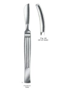 Operating Knives Fig. 46,Solid 17Cm  (SS-8-164D)