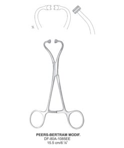 Peers-Bertram Modif. Towel Clamp, 15.5Cm (SS-80A-1085Ee)