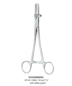 Schoenberg Tubing Clamp, With Safety Guard, 19Cm (SS-81-1094A)