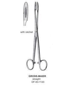 Gross-Maier Forceps, Str, With Ratchet, 14.5Cm (SS-83-1120)