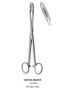 Gross-Maier Forceps, Cvd, With Ratchet, 16Cm (SS-83-1123)