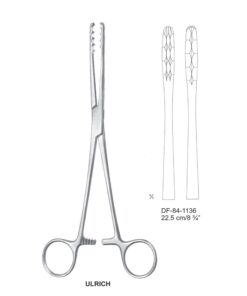 Ulrich Swab Forceps, Str, 22.5Cm (SS-84-1136)