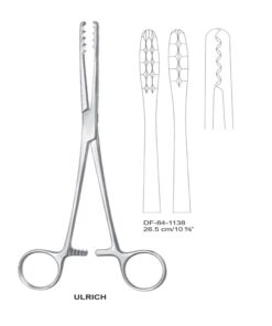 Ulrich Swab Forceps, Str, 26.5Cm (SS-84-1138)
