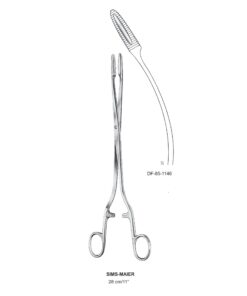 Sims-Maier Swab Forceps, Cvd, With Ratchet, 28Cm (SS-85-1146)