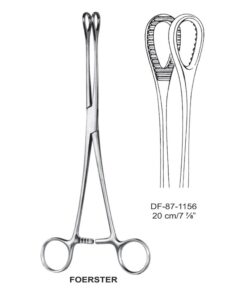 Foerster Sponge Forceps, Str, Serrated, 20Cm (SS-87-1156)