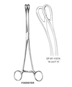 Foerster Sponge Forceps, Cvd, Plain, 18Cm (SS-87-1157A)