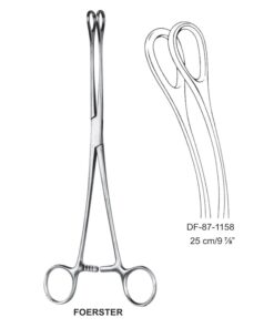 Foerster Sponge Forceps, Cvd, Plain, 25Cm (SS-87-1158)