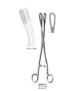 Rampley Sponge Forceps, Cvd, Srrated, 25Cm (SS-87-1164)