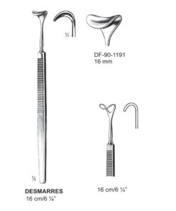 Desmarres Retractors,16Cm,16Mm  (SS-90-1191)