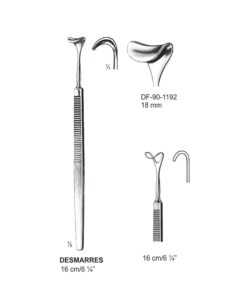 Desmarres Retractors,16Cm,18Mm  (SS-90-1192)