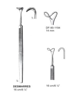 Desmarres Retractors,16Cm,14Mm  (SS-90-1194)