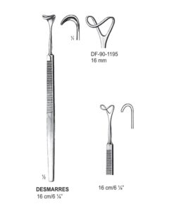 Desmarres Retractors,16Cm,16Mm  (SS-90-1195)