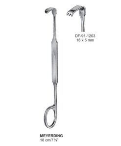 Meyerding Retractors,18Cm, 16X5Mm  (SS-91-1203)
