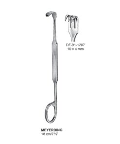 Meyerding Retractors,18Cm,10X4Mm  (SS-91-1207)