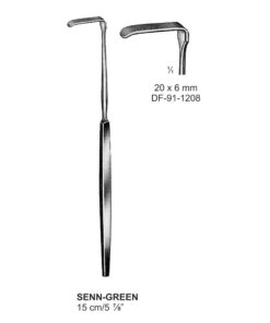 Senn-Green Retractors,15Cm,20X6Mm  (SS-91-1208)
