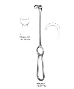 Kocher Retractors 19X12Mm, 19Cm  (SS-91-1216)