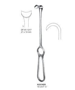 Kocher Retractors 21X14Mm, 19Cm  (SS-91-1217)