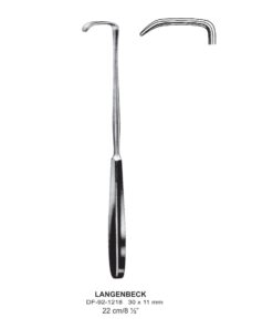Lengenbeck Retractors,22Cm,30X11Mm  (SS-92-1218)